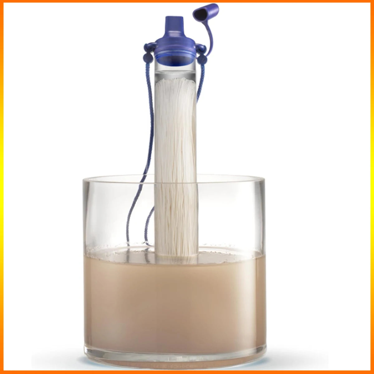 Personal Straw Water Filter Survival Filtration Portable Gear Water Filter for Drinking Hiking Camping Travel Hunting Fishing