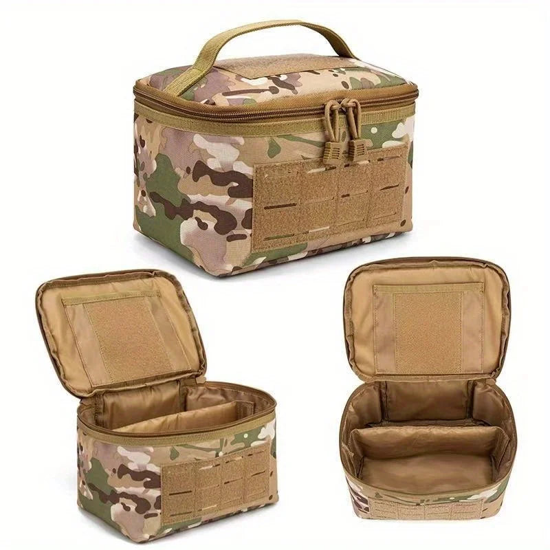 Outdoor Hunting & Camping Multi-Purpose Tactical Molle Pouch - Portable Toiletry Organizer and Utility Storage Bag