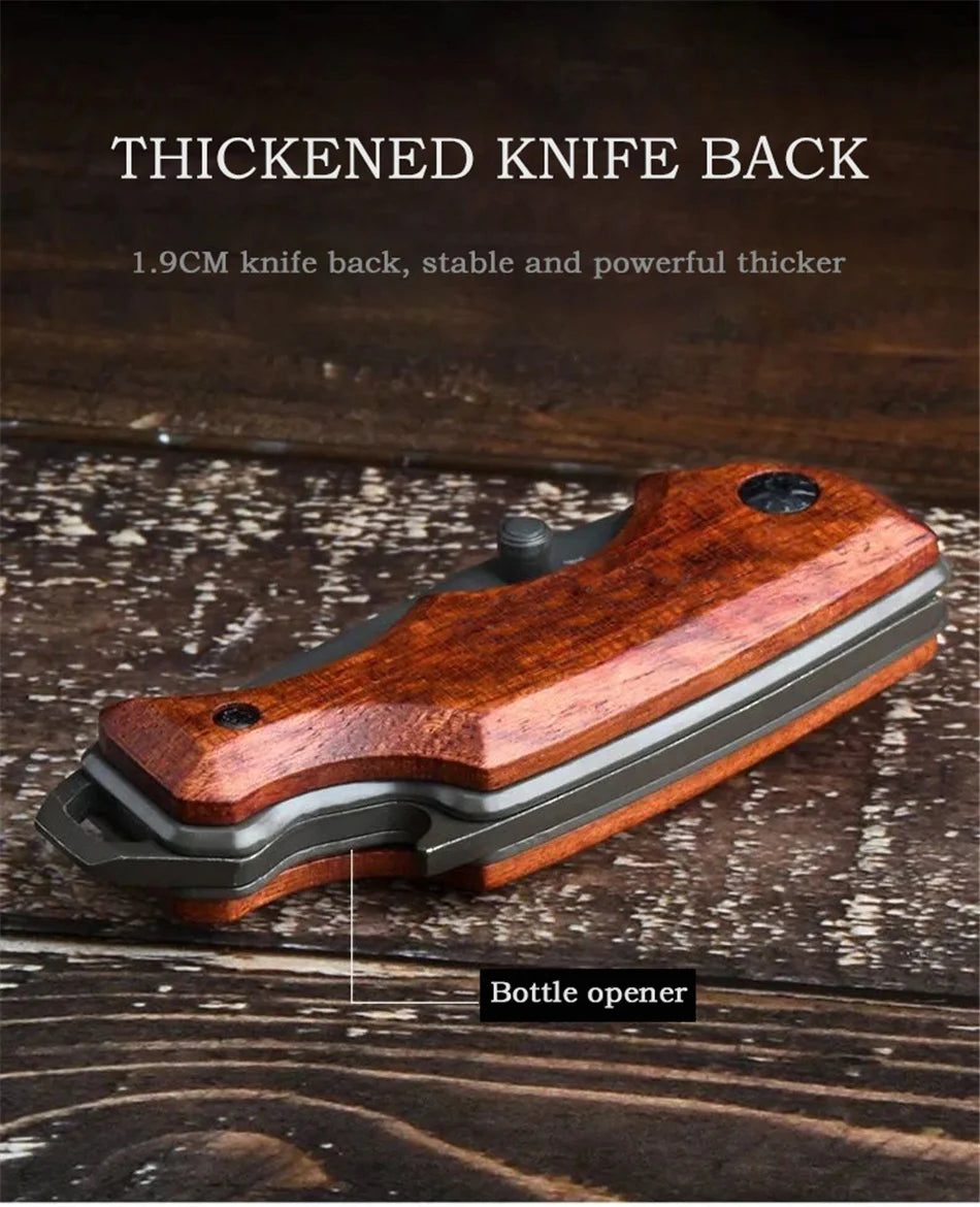 Survival Portable Knife Multifunctional Folding Knife Outdoor Military Knife Outdoor Survival Mini Foldable Pocket Knife