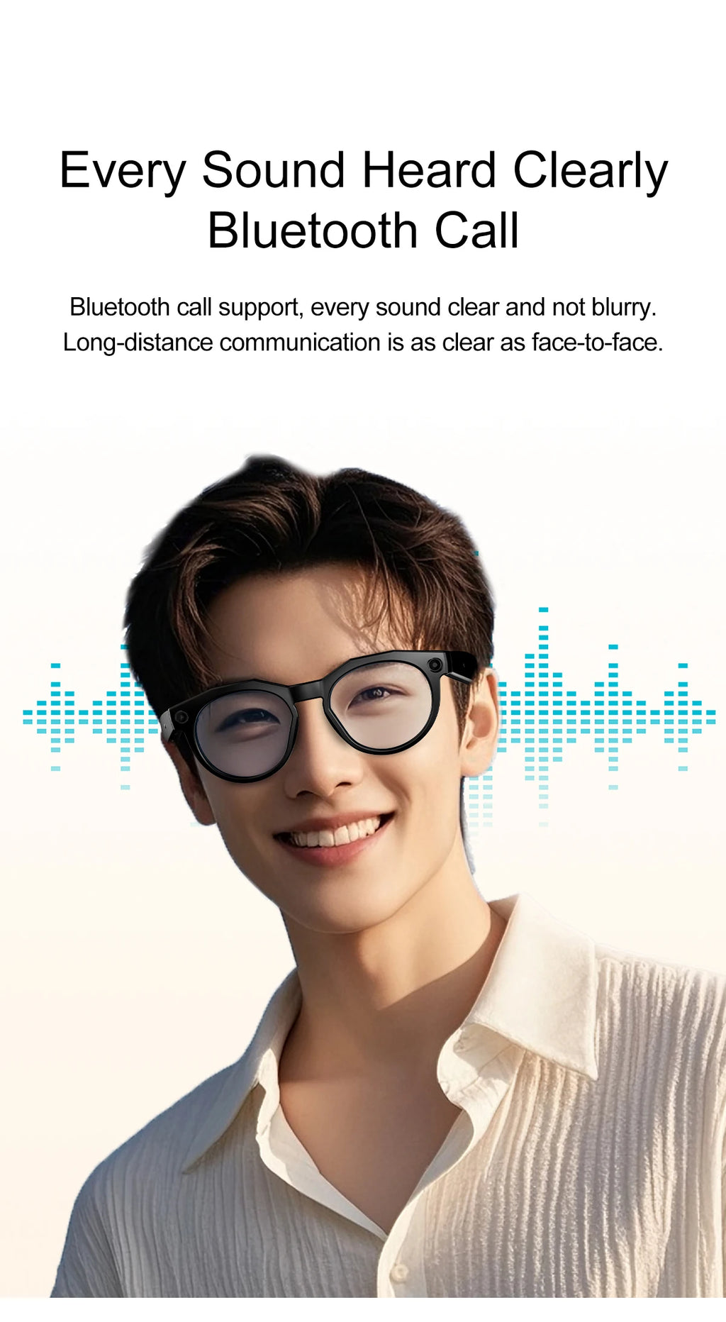 2025 AI Smart Glasses with 8MP Camera Video Recording Translation Sunglasses Bluetooth Call IP66 Waterproof AI Glasses Men Women