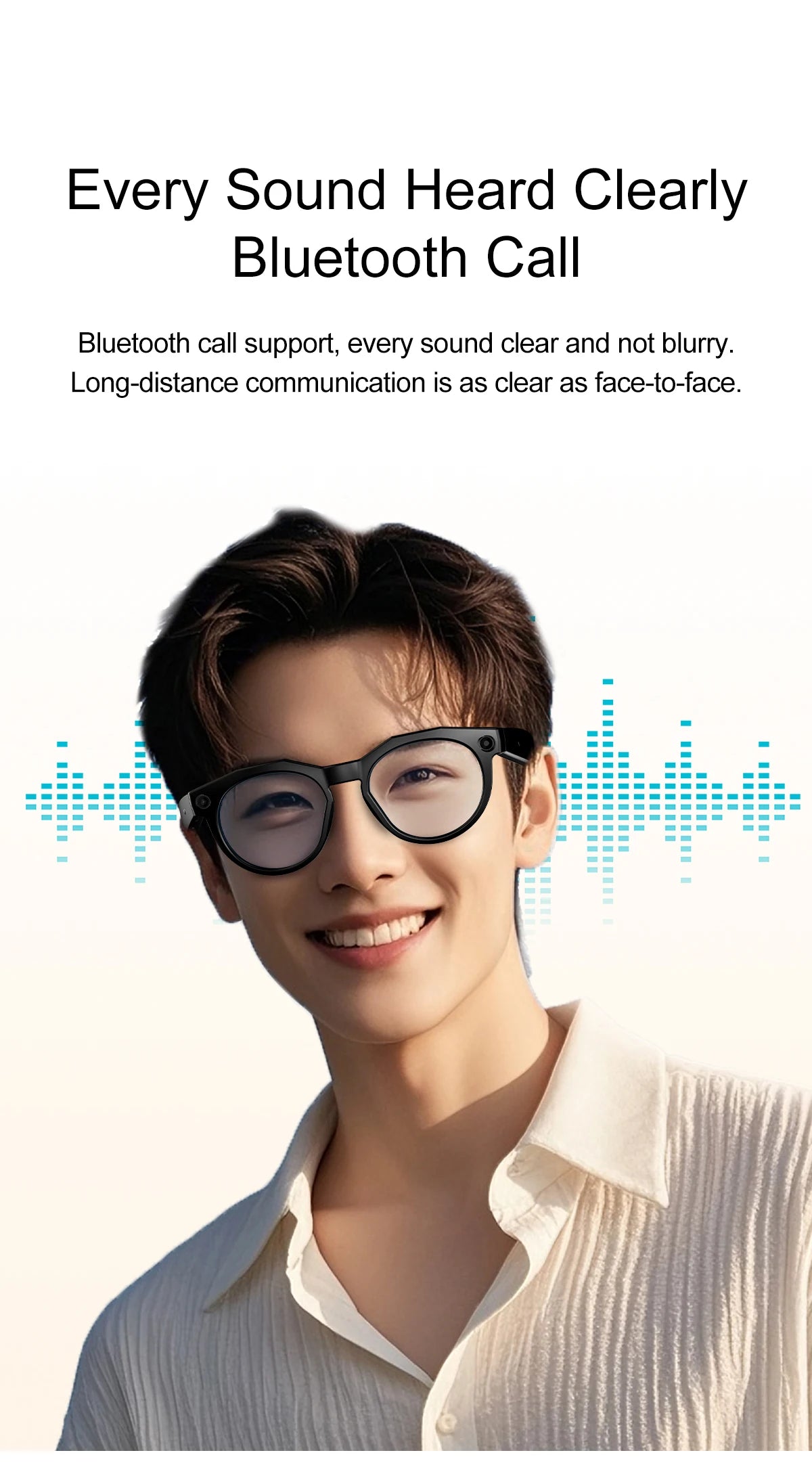 2025 AI Smart Glasses with 8MP Camera Video Recording Translation Sunglasses Bluetooth Call IP66 Waterproof AI Glasses Men Women