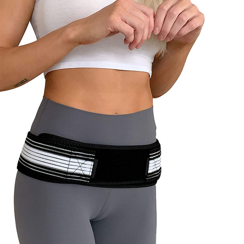Sacroiliac SI Joint Hip Belt Lower Back Support-Hip Braces for Hip Pain Pelvic Support Belt Sciatica Pelvis Lumbar Pain Relief