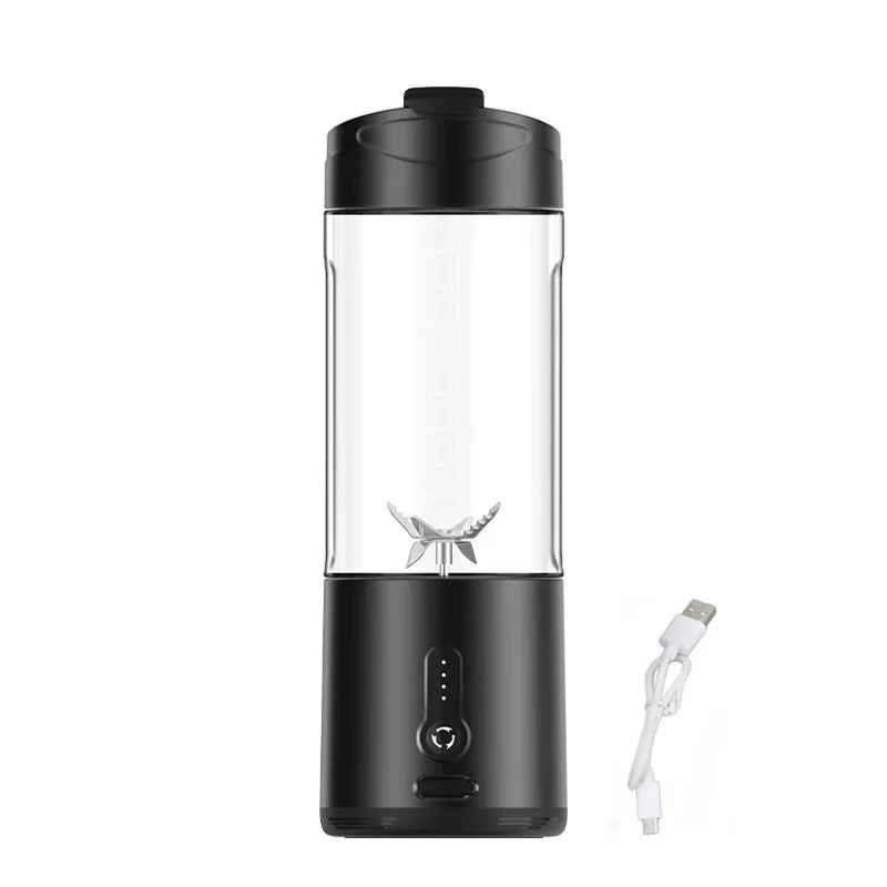 Portable Blender Powerful 6 Balde Personal juicer For Shakes And Smoothies Usb Rechargeable Portable Cup Fruit Fresh Juice Mixer