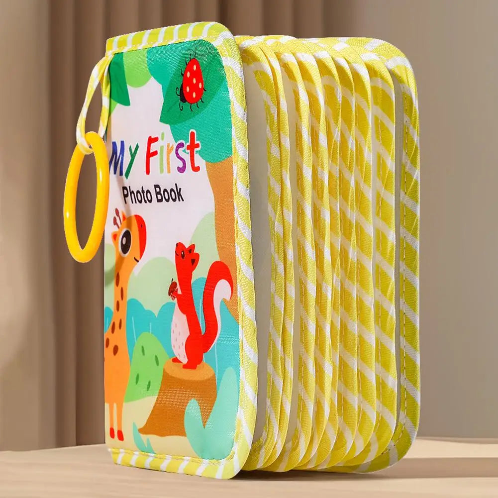 Fabric Memory album Soft Cloth Cartoon Baby Photo Family Memory Album Book DIY Cloth Photo Album Handmade Keepsake Gift