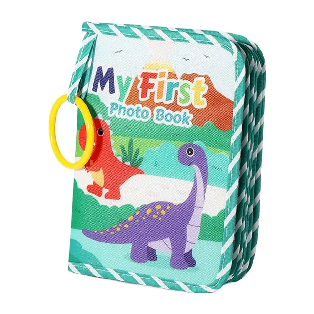 Fabric Memory album Soft Cloth Cartoon Baby Photo Family Memory Album Book DIY Cloth Photo Album Handmade Keepsake Gift