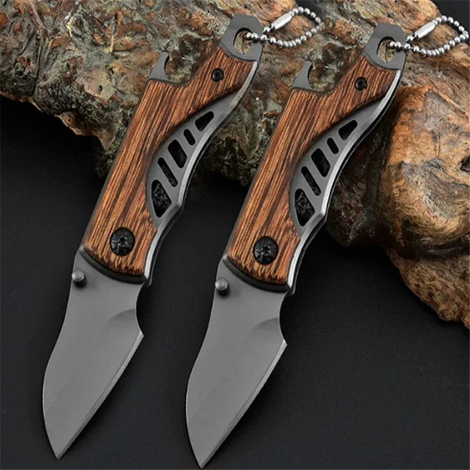 Survival Portable Knife Multifunctional Folding Knife Outdoor Military Knife Outdoor Survival Mini Foldable Pocket Knife