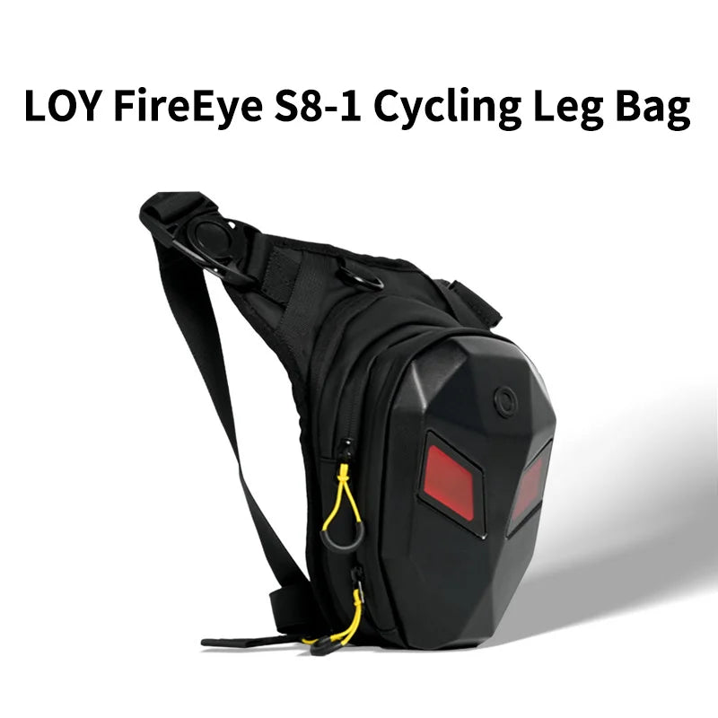 LED Riding Leg Bag Motorcycle Bike DIY pixel screen Single Cross Shoulder Waterproof Outdoor bag Loy Traveler S7-1 FireEye S8-1