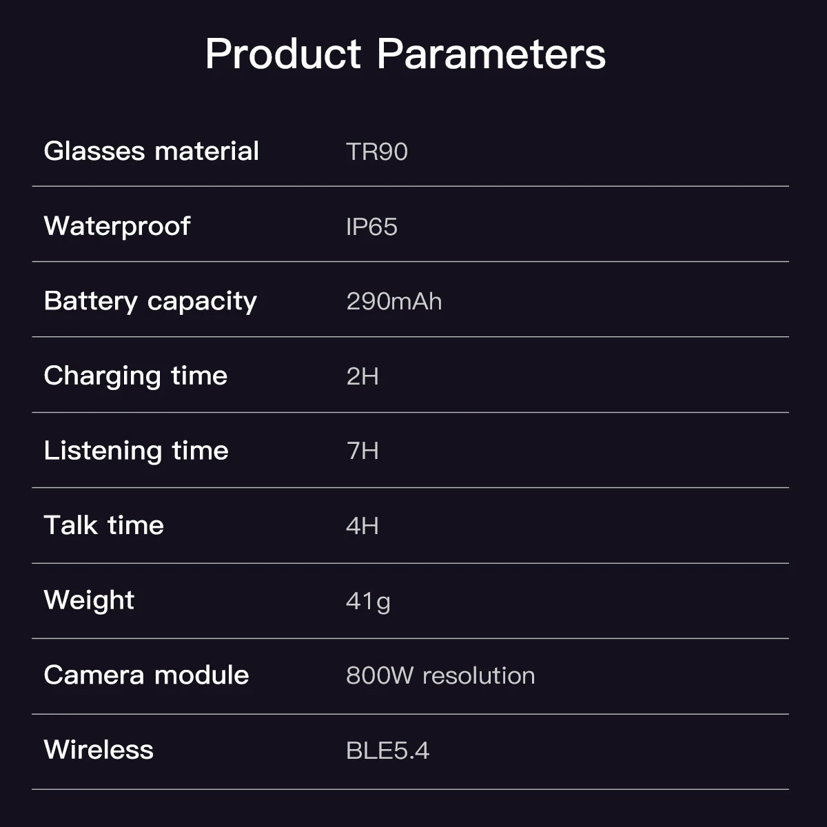AI Smart Glasses 8MP Camera Video Recording ChatGPT Music Play Headphone Bluetooth Men Women Gifts Fashionable Glasses  2025