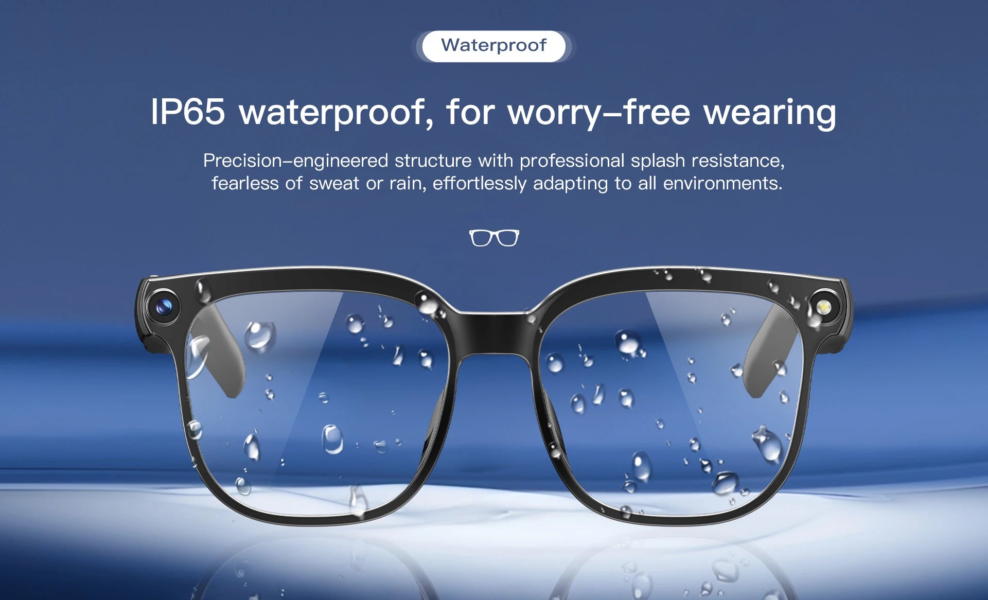 2026 AI Smart Glasses with 8MP Camera Video Recording 100+ Languages Translation Bluetooth Call Music Play Sunglasses Men Women