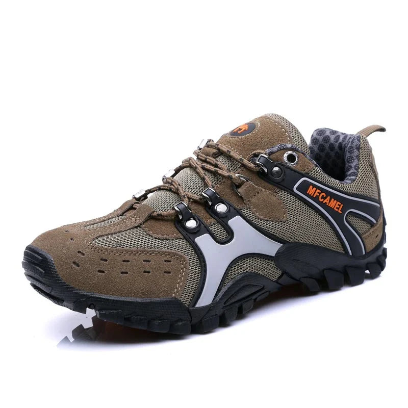 Hot Sale Brand Men Hiking Shoes Breathable Outdoor Mountain Trekking Shoes Men Climbing Hunting Sneakers Non-Slip Sport Footwear