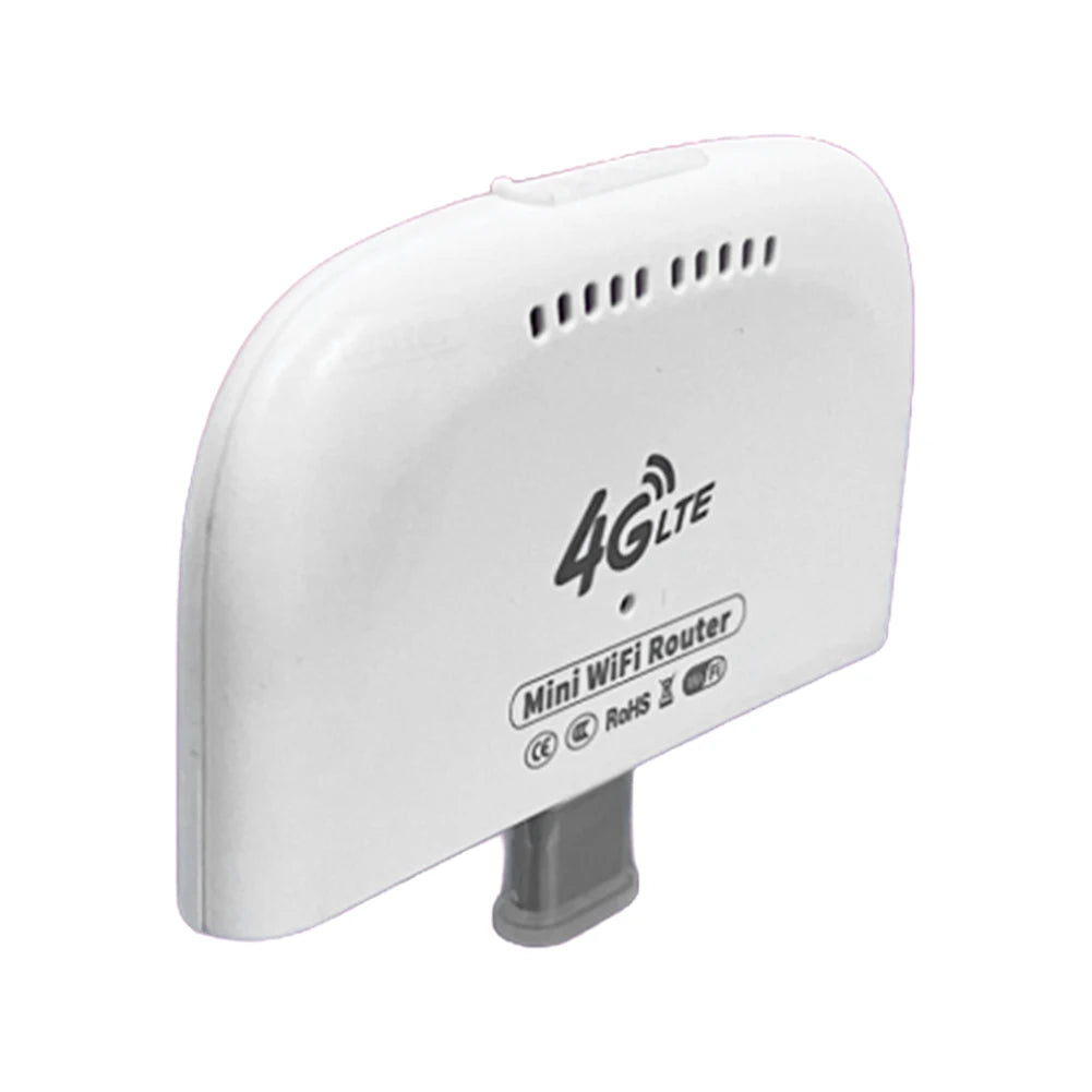 4G LTE Mini WiFi Router with USB Adapter Wireless Mobile Router Hotspot 4G LTE WiFi Modem Router for Home Office Travel Camping