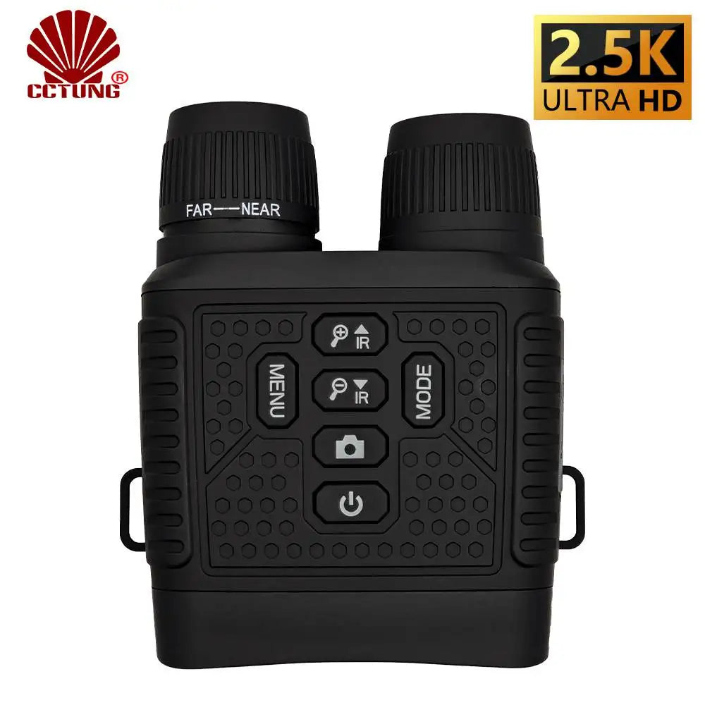NV8000 NightVision Binoculars Googles with 30MP Photo Resolution &2.5K Video Size &3" TFT LCD Display 6X Digital Zoom