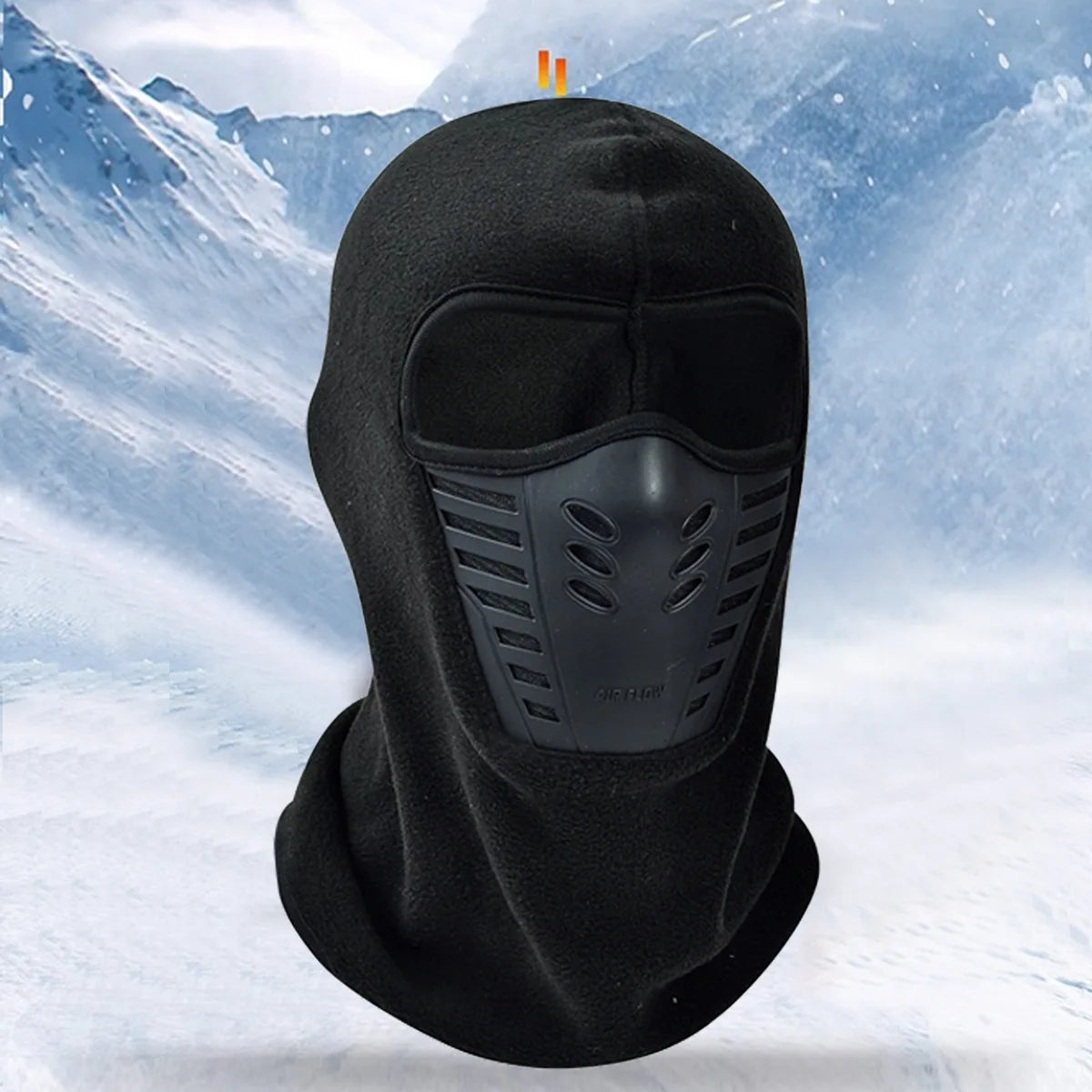 Winter Ski Balaclava Face Mask Thermal Fleece Hood for Cycling Motorcycle Windproof Neck Gaiter Face Cover for Men Women