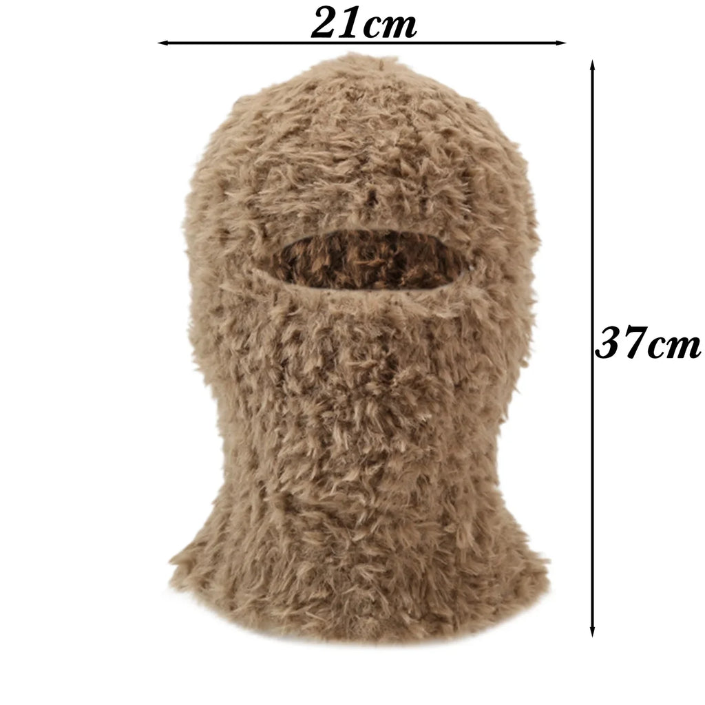 Balaclava Full Face Mask New Winter Thermal Fleece Warmer Motorcycle Cycling Hood Liner Sports Running Neck Warmer Men Women's