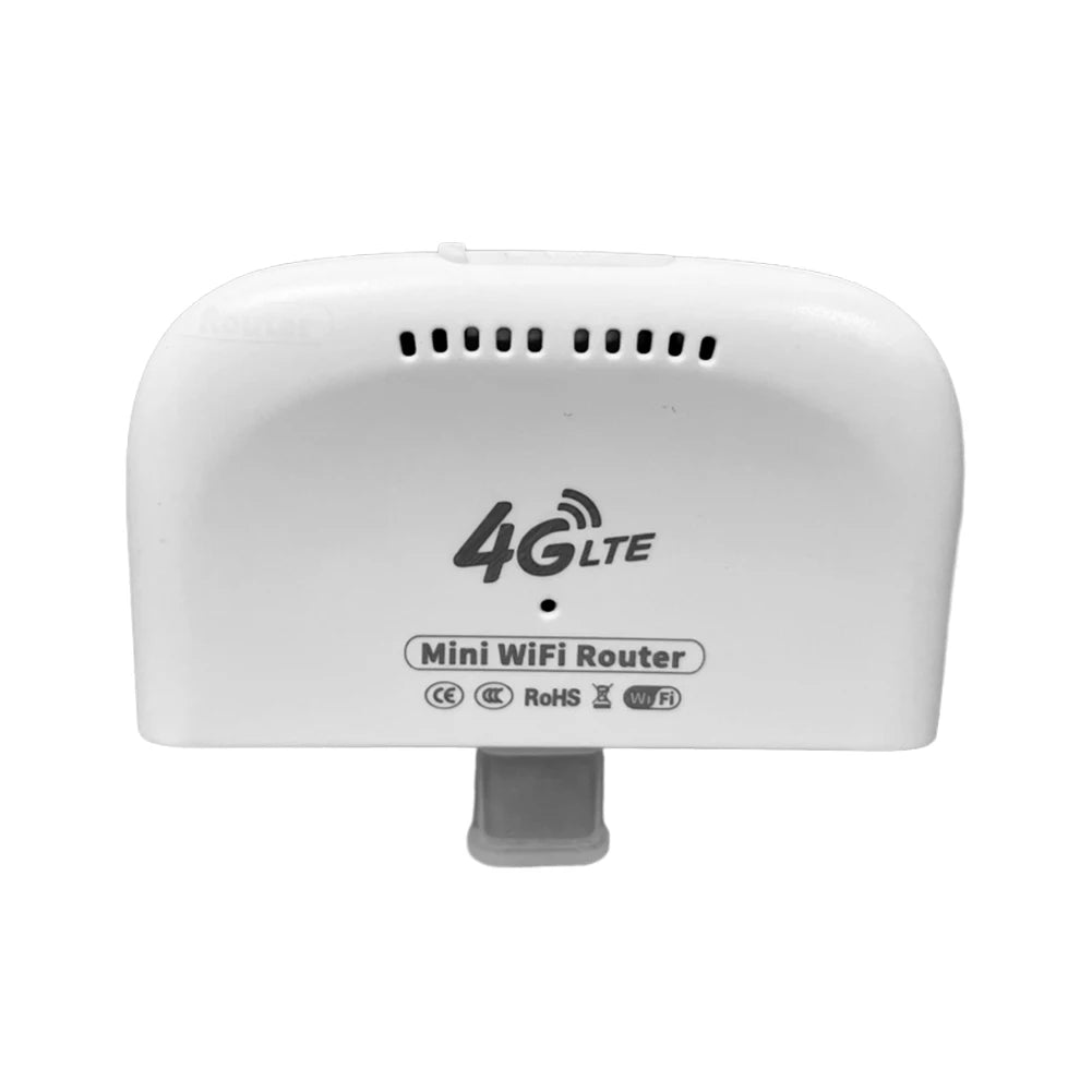 4G LTE Mini WiFi Router with USB Adapter Wireless Mobile Router Hotspot 4G LTE WiFi Modem Router for Home Office Travel Camping
