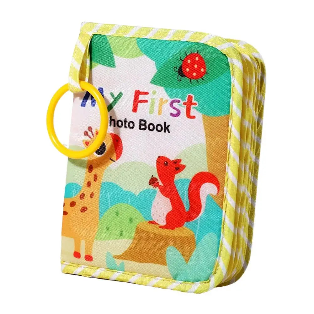 Fabric Memory album Soft Cloth Cartoon Baby Photo Family Memory Album Book DIY Cloth Photo Album Handmade Keepsake Gift