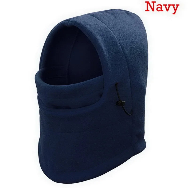 Winter Warm Fleece Balaclava,Outdoor Sport Ski Face Mask Neck Warmer Hood Head Hat Windproof Thermal for Riding,skiing,dailywear