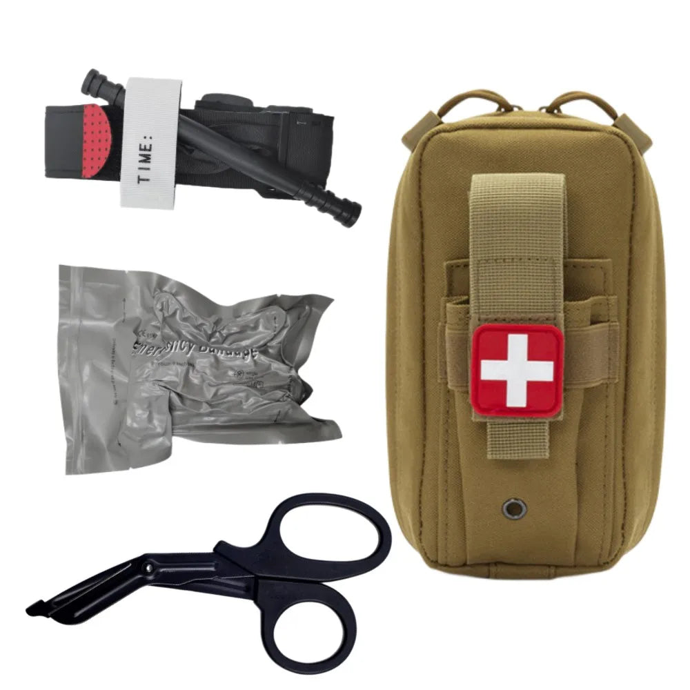 Emergency kit  EMT trauma tourniquet bandage emergency equipment Outdoor emergency combination kit