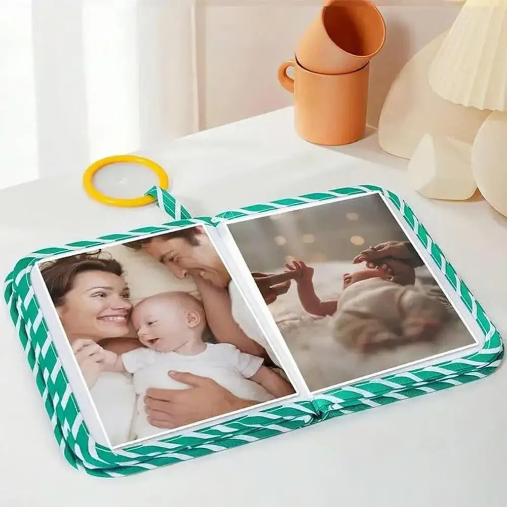 Fabric Memory album Soft Cloth Cartoon Baby Photo Family Memory Album Book DIY Cloth Photo Album Handmade Keepsake Gift