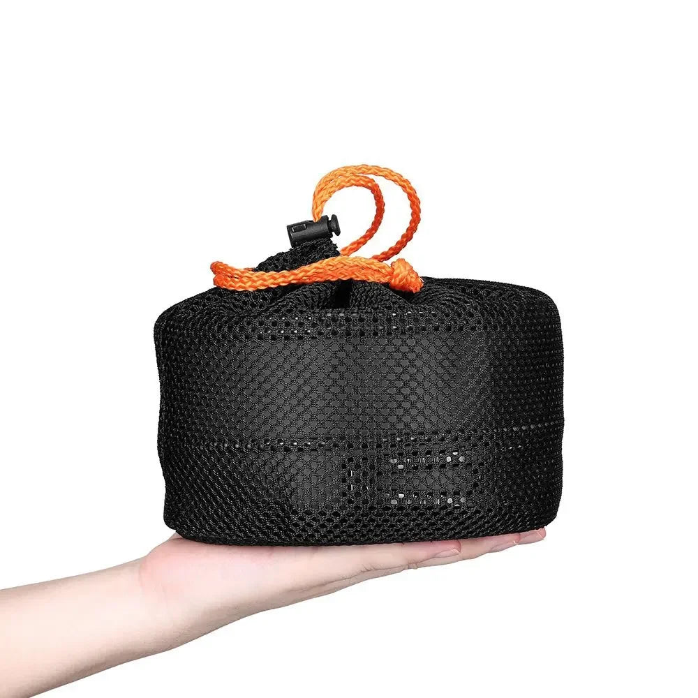 Camping Cookware Kit Outdoor Aluminum Cooking Set Water Kettle Pan Pot Travelling Hiking Picnic BBQ Tableware Equipment