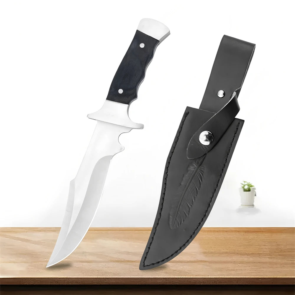 Portable knife Survival Outdoor knife Forged Stainless Steel  Cleaver Knife Meat Fruit Vegetables Kitchen Home Outdoor Tools
