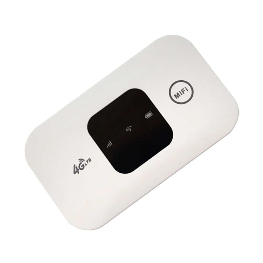 4G LTE Router Wireless Wifi 2100mAh Mobile Hotspot with SIM Card Slot Hotspot Pocket WIFI 150mbps For Outdoor Home Office Travel
