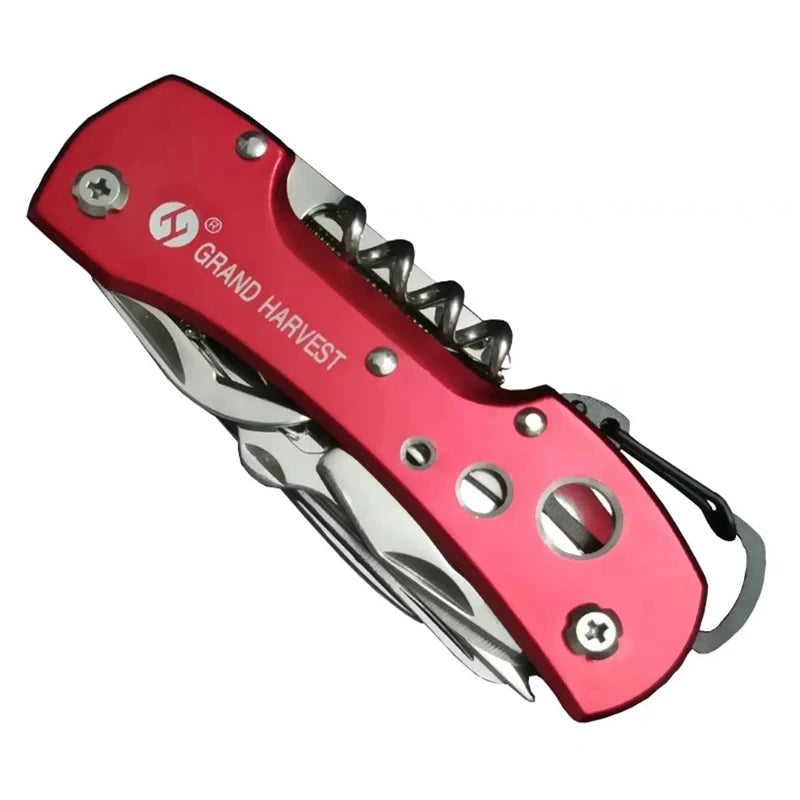 Multitool Knife 11 In 1 Fold Gear Knife Swiss Survive Pocket Hunting Outdoor Camping Survival Multifunctional Folding Knife