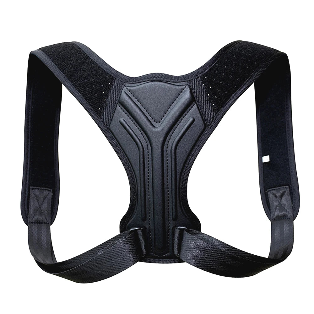 WOMENS Adjustable Back Shoulder Posture Corrector Belt Clavicle Spine Support Reshape Your Body Home Office Sport Upper Back Neck Brace