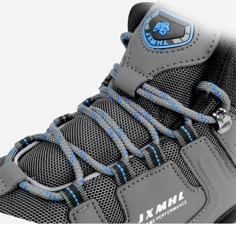 Couple Hiking Shoes Men Mountain Climbing Trekking Boots Women Non-slip Outdoor Work Ankle Boots Unisex Walking High top Boots