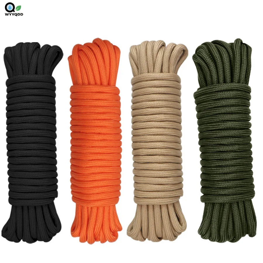 10/30meter Nylon Rope - Durable Nylon,Multi-Functional for Camping,DIY Making,and Outdoor Accessories,Camping Gear