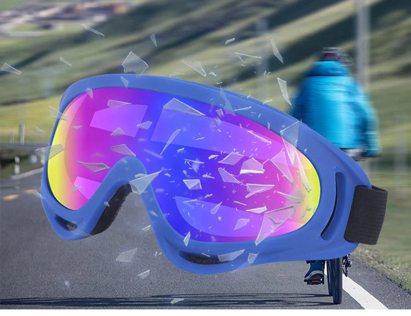 Skiing Goggles Cycling Motorcycle Windproof Goggles  Anti-fog UV400 Snowboard Snow Goggles Winter Outdoor Sport Skiing Eyewear