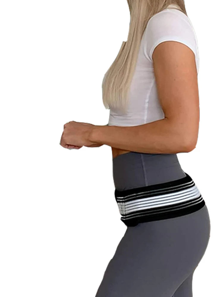 Sacroiliac SI Joint Hip Belt Lower Back Support-Hip Braces for Hip Pain Pelvic Support Belt Sciatica Pelvis Lumbar Pain Relief
