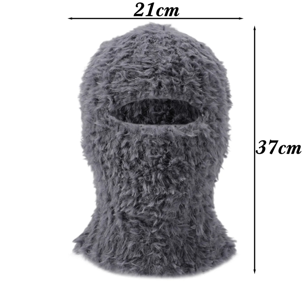 Balaclava Full Face Mask New Winter Thermal Fleece Warmer Motorcycle Cycling Hood Liner Sports Running Neck Warmer Men Women's