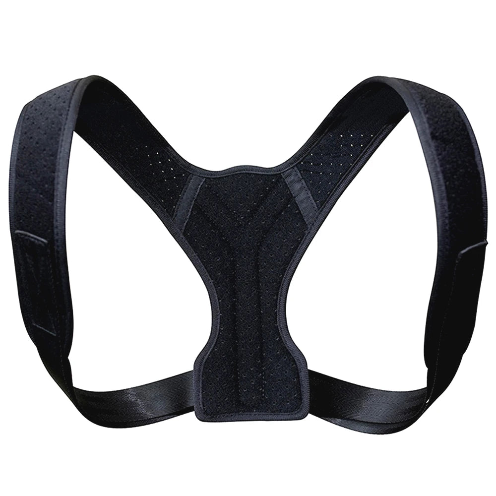 WOMENS Adjustable Back Shoulder Posture Corrector Belt Clavicle Spine Support Reshape Your Body Home Office Sport Upper Back Neck Brace
