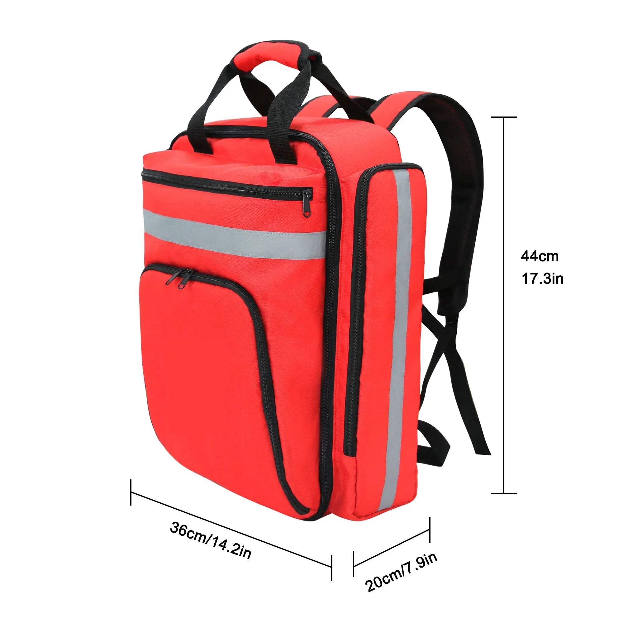 First Aid Kits Emergency Foldable Rescue Backpacks Large Capacity Sorted Storage Outdoor Camping Survival Kits Medical Kits
