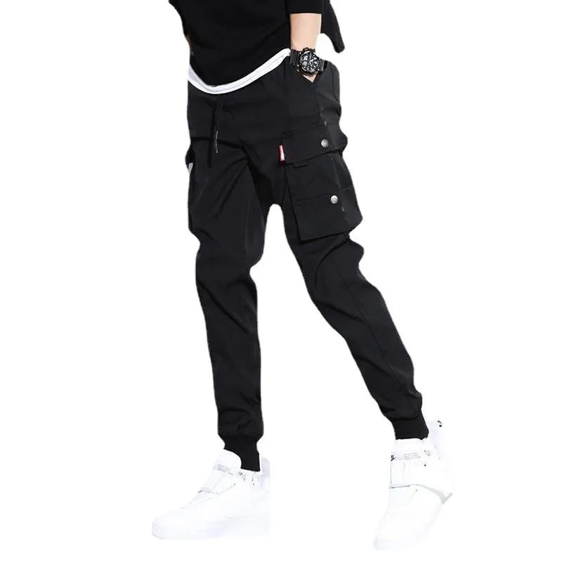 Men Cargo Tactical Pants Work Combat Multi-pockets Casual Training Trousers Overalls Clothing Joggers Hiking Mens Cargo Pant 1PC