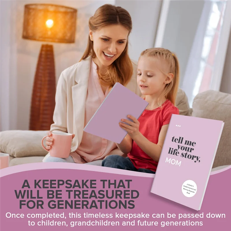 AEE6-Tell Me Your Life Story, Mom: A Mother's Guided Journal And Memory Keepsake Book (Tell Me Your Life Story)