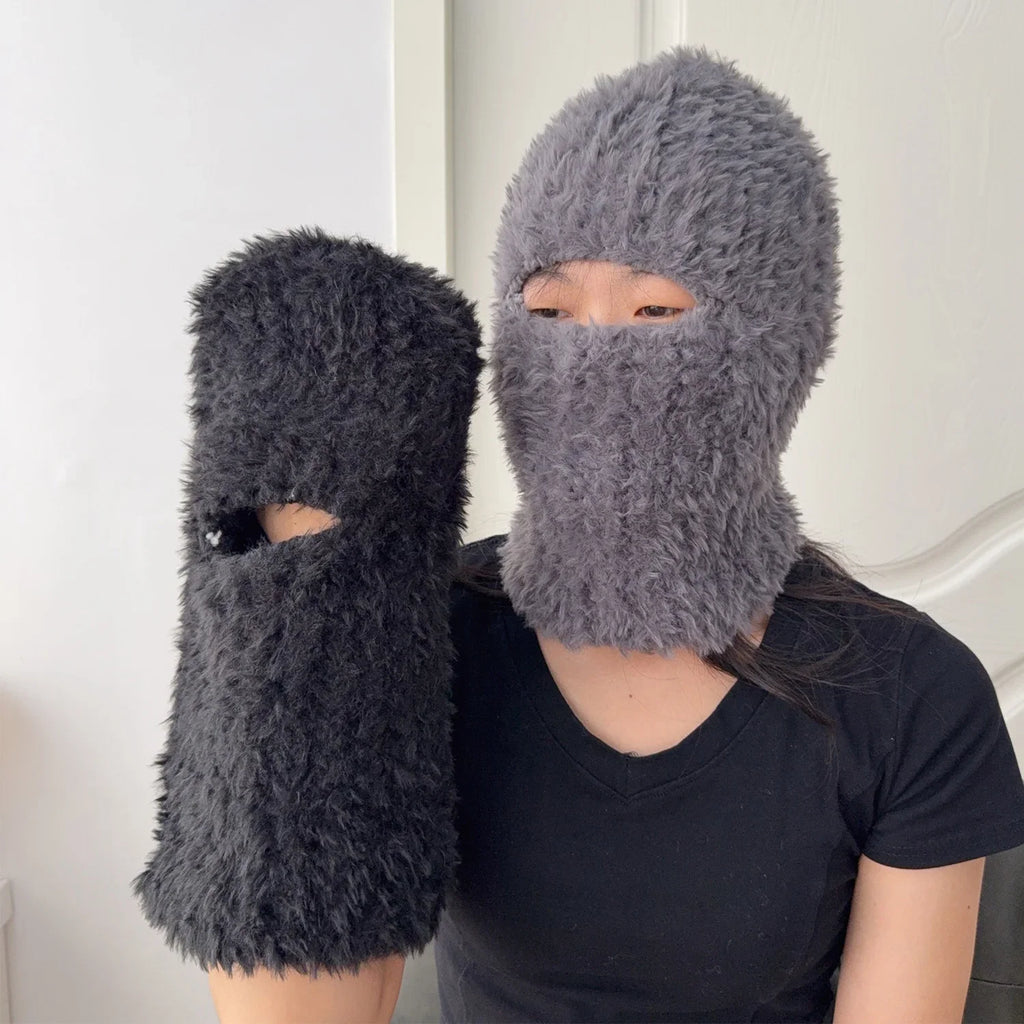 Balaclava Full Face Mask New Winter Thermal Fleece Warmer Motorcycle Cycling Hood Liner Sports Running Neck Warmer Men Women's