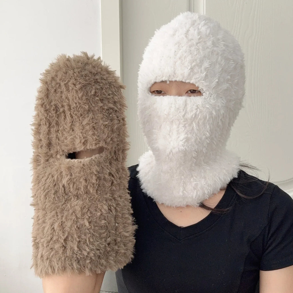 Balaclava Full Face Mask New Winter Thermal Fleece Warmer Motorcycle Cycling Hood Liner Sports Running Neck Warmer Men Women's