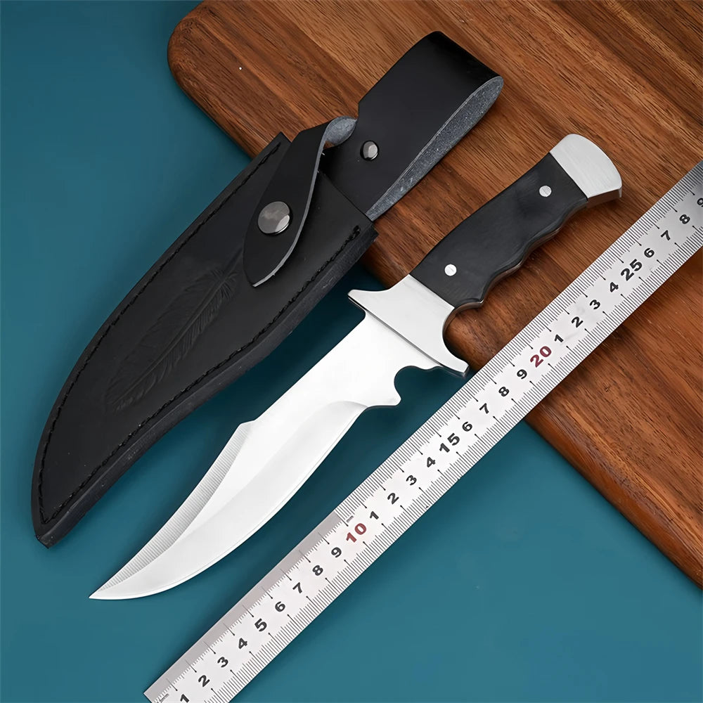 Portable knife Survival Outdoor knife Forged Stainless Steel  Cleaver Knife Meat Fruit Vegetables Kitchen Home Outdoor Tools